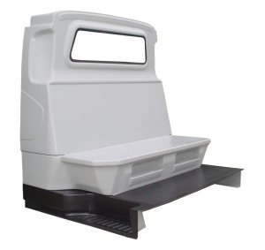 Master '10-present/Movano '10-22 bulkhead behind the 2nd row of seats solid - top