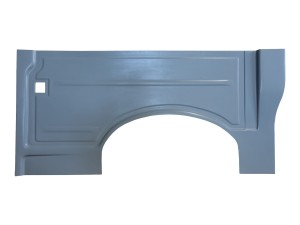 Crafter/TGE L2H2+ left panel 2-zone with pillar C for the left sliding door version